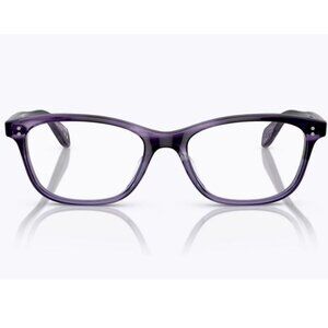 OLIVER PEOPLES OV5224 1682 Ashton Dark Lilac Eyeglasses Frames Made Italy 50-17